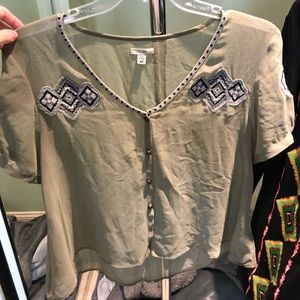 Urban Outfitters Ecote Sheer top